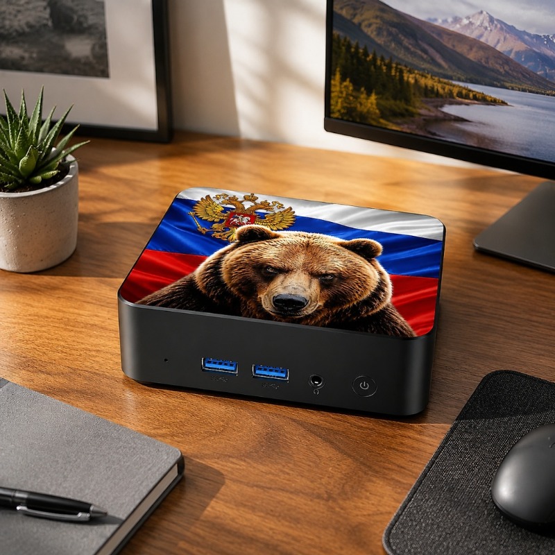 Russian Brown Bear Mini PC Int - огляд і ціна Home Office Windows 11