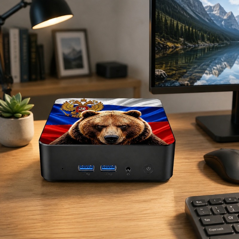 Russian Brown Bear Mini PC Int - огляд і ціна Home Office Windows 11