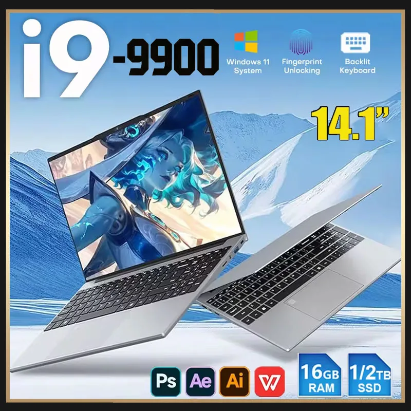 Intel Core I9 9900 2026 New 14 - огляд і ціна Home Office Windows 11