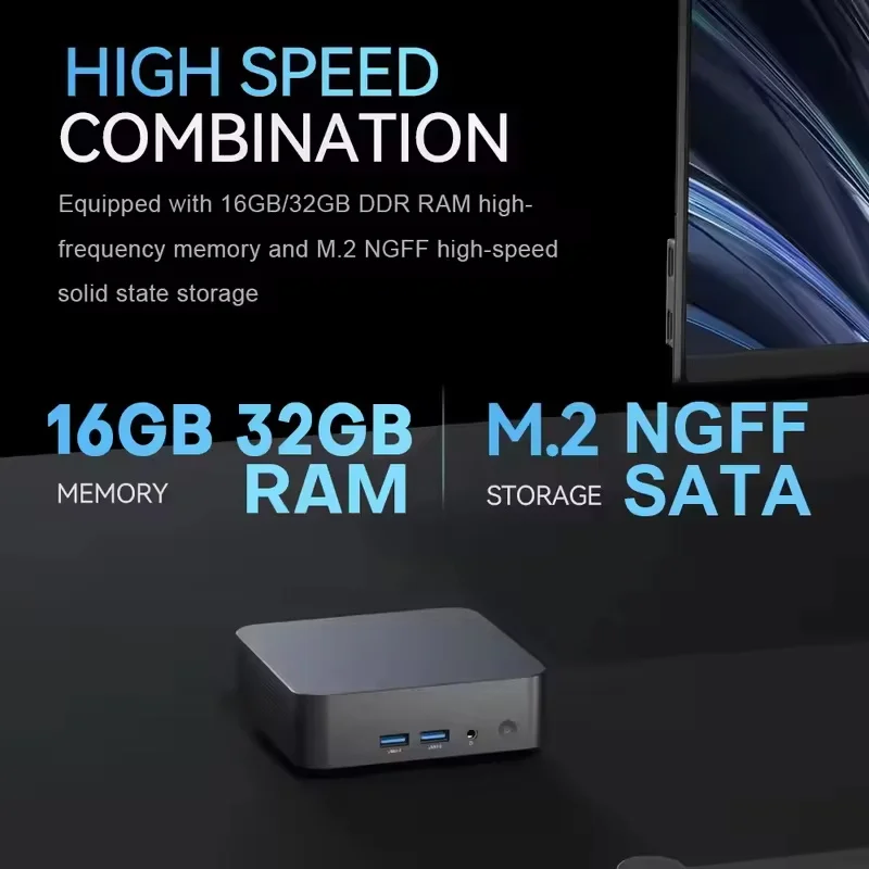Mini PC Intel Core I9-10980HK  - огляд і ціна Home Office Windows 11