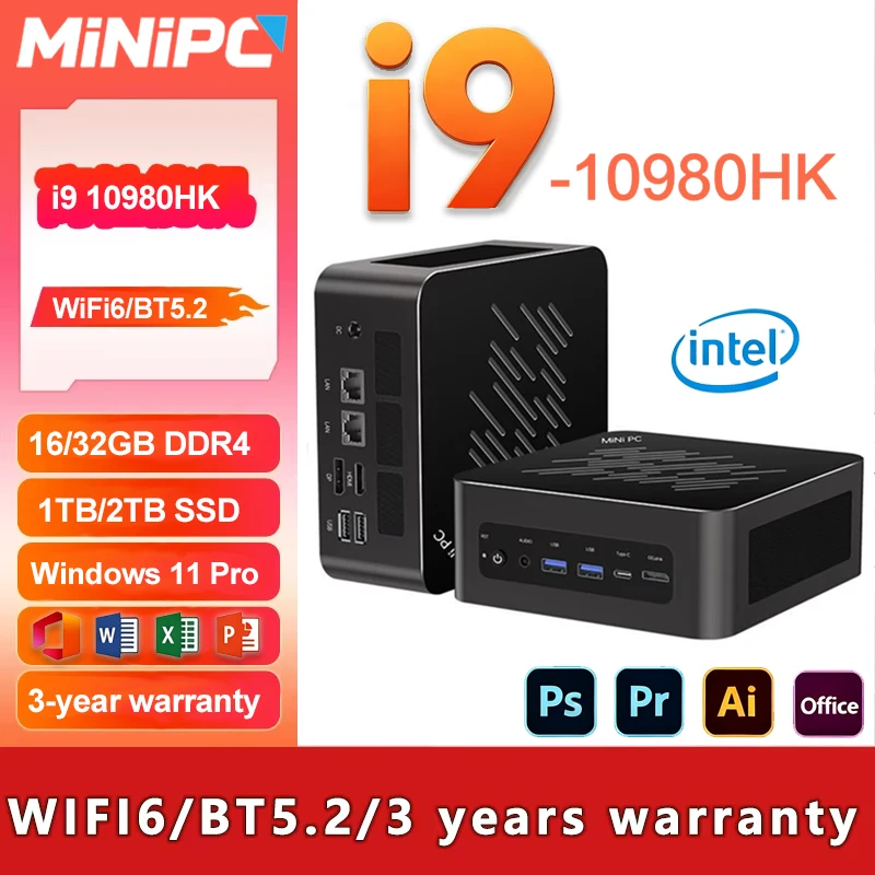 Mini Gaming PC Windows 11 Inte - огляд і ціна Home Office Windows 11