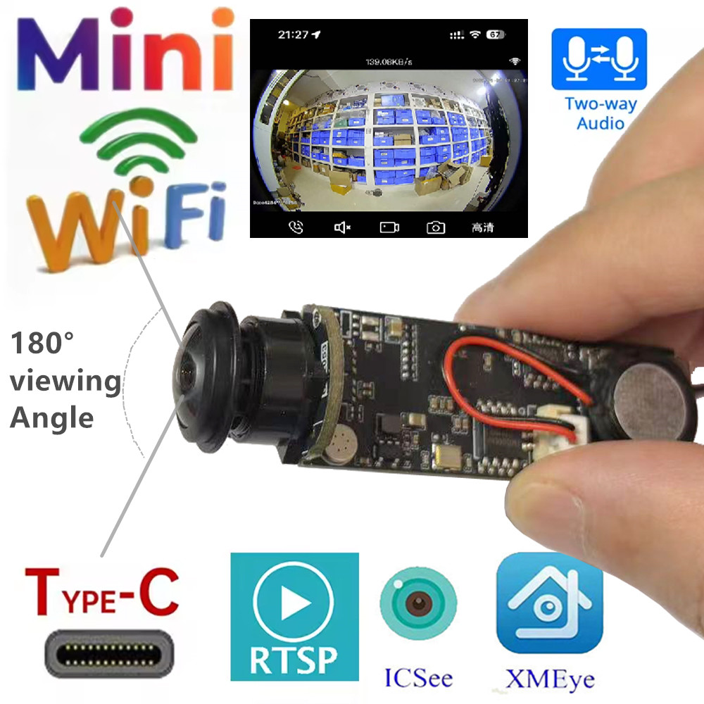 HD WiFi Mini Camera DIY Module - огляд і ціна Home Office Xp