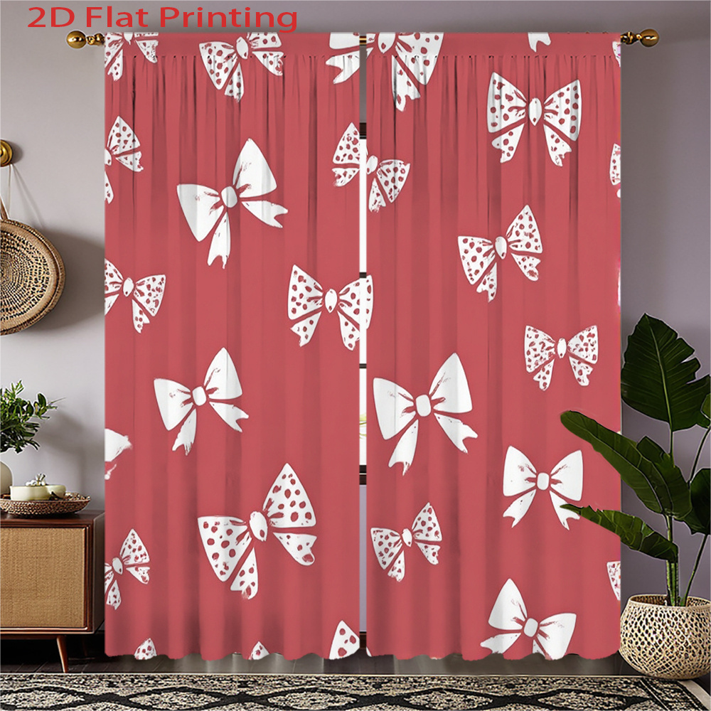 2pcs, 2D Flat Printing Curtain - огляд і ціна Home Office Amazon