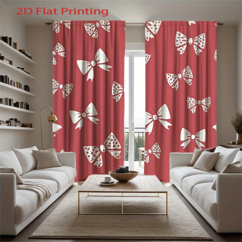 2pcs, 2D Flat Printing Curtain - огляд і ціна Home Office Amazon